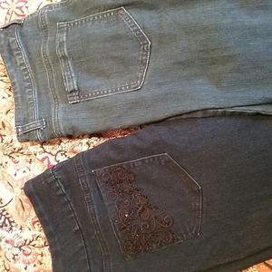 2 pair jeans